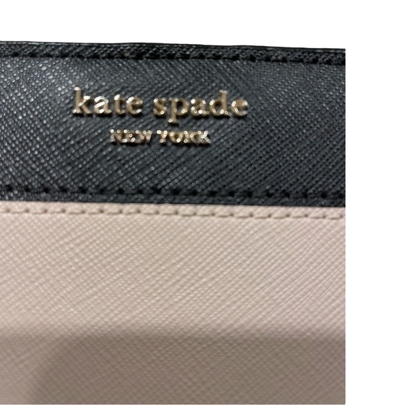 🖤 Kate Spade Long Wallet | Black & Blush | New Condition 🖤 - Picture 3 of 5